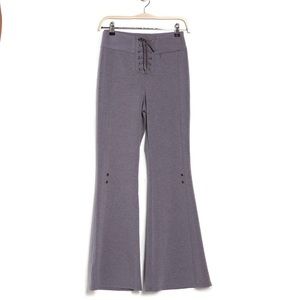 Free People Downhill Flared Pants Dusty Mauve